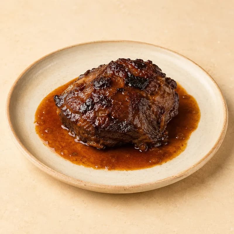 Galta de porc rostida